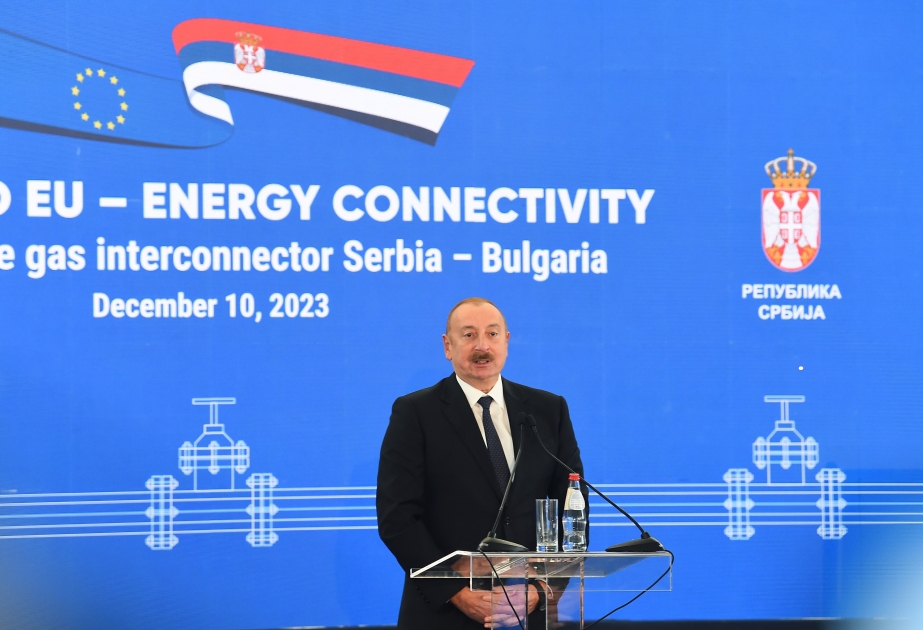Президент Ильхам Алиев: Сербско-азербайджанские связи развиваются стремительно и динамично