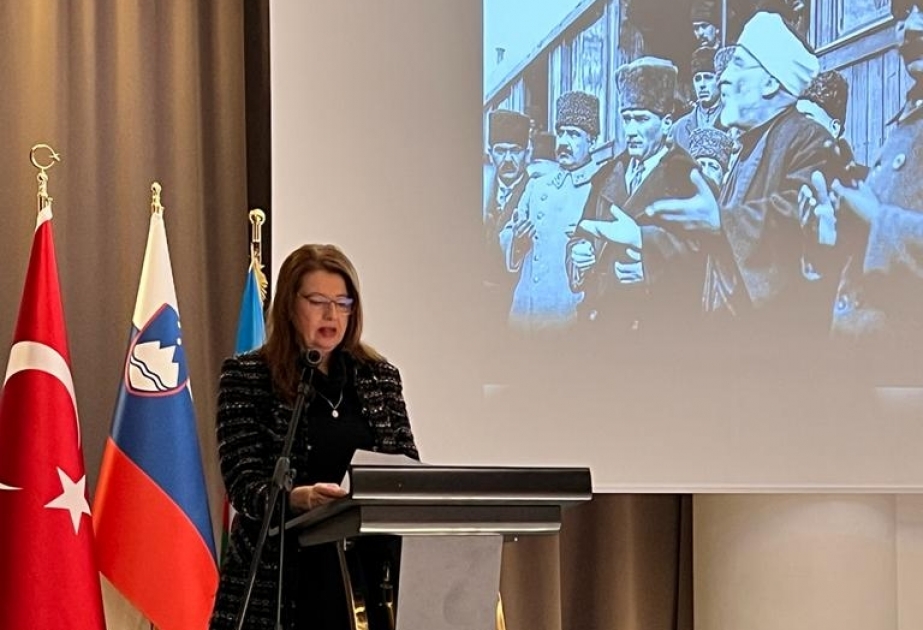 Lyublyanada Azərbaycan xalqının Ümummilli Lideri Heydər Əliyevə həsr olunan tədbir keçirilib