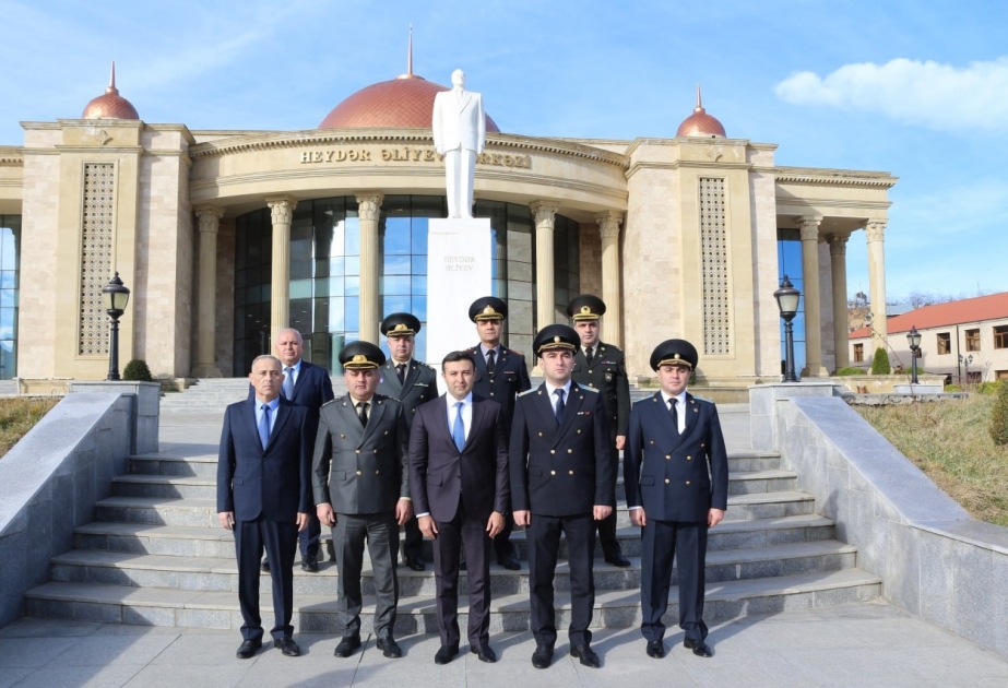 Hərbi Prokurorluq Ulu Öndərin 100 illik yubileyi ilə bağlı Gədəbəydə tədbir keçirib