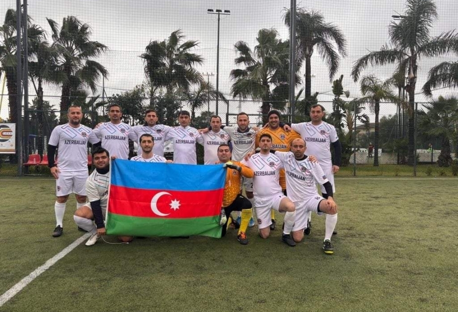 Azərbaycan vəkilləri beynəlxalq futbol turnirinin qalibi olublar