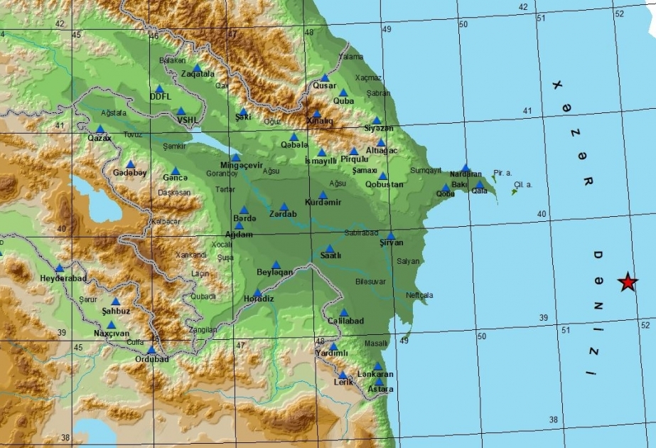 Un tremblement de terre s’est produit en mer Caspienne