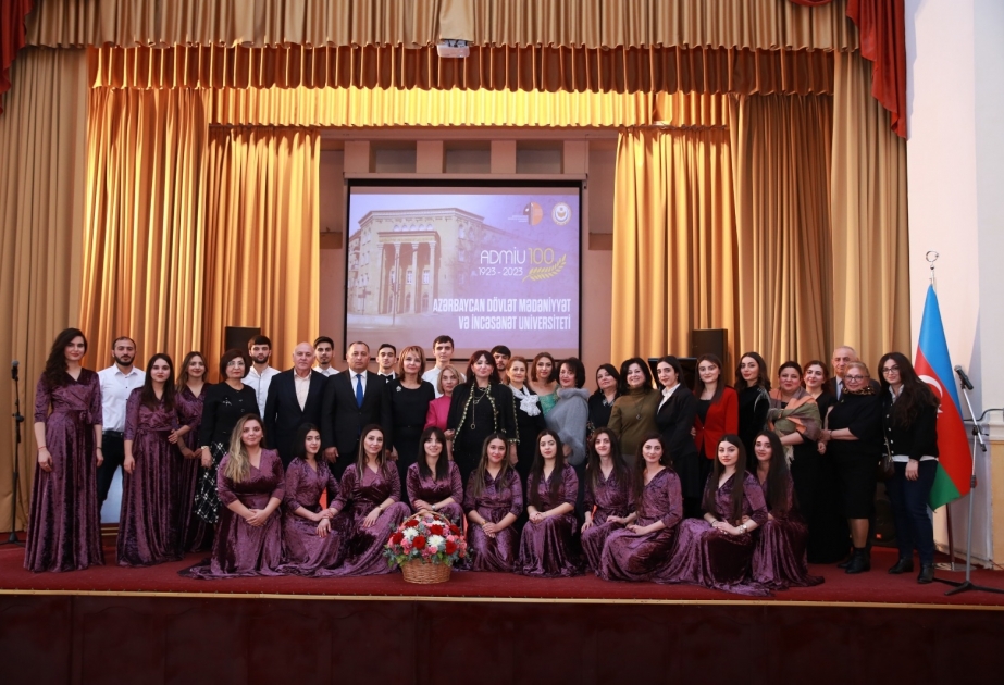 ADPU-da Mədəniyyət və İncəsənət Universitetinin 100 illiyi qeyd olunub