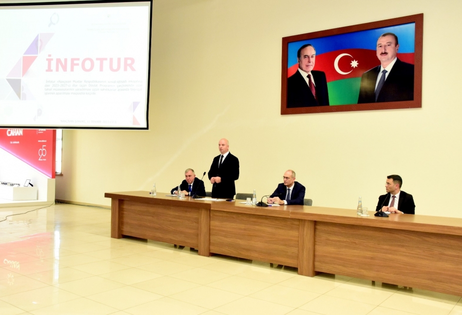 Naxçıvanda sahibkarların iştirakı ilə ilk dəfə olaraq infotur təşkil olunub