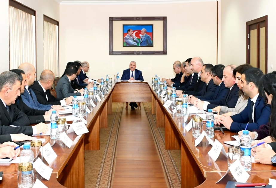 Naxçıvanda Dövlət Proqramının icrası ilə bağlı iclas keçirilib
