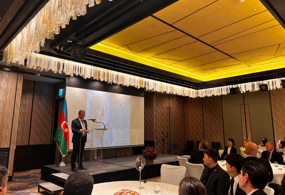 Ulu Öndər Heydər Əliyevin əziz xatirəsi Koreyada anılıb
