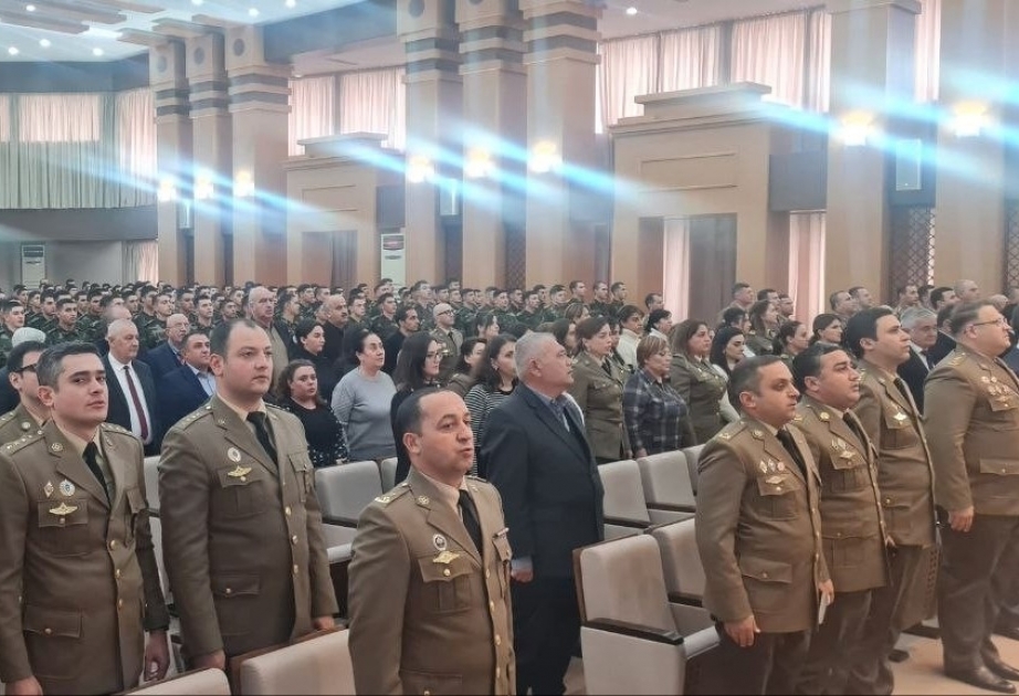 Fövqəladə Hallar Nazirliyində Ulu Öndər Heydər Əliyevin xatirəsi anılıb