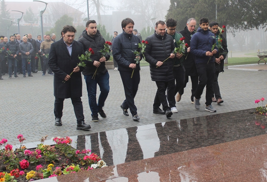 Qəbələdə Ulu Öndərin xatirəsi anılıb