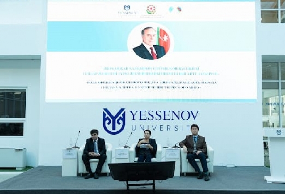 Aktauda elmi konfrans: “Heydər Əliyevin Türk dünyasının möhkəmləndirilməsində rolu”