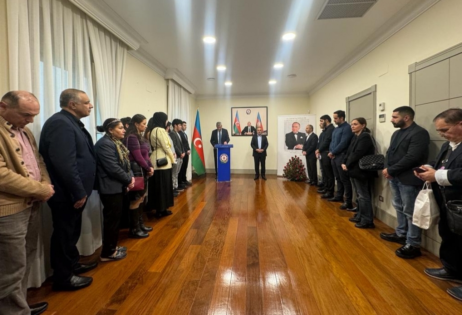 İspaniyada Ulu Öndər Heydər Əliyevin xatirəsinə həsr olunmuş anım mərasimi keçirilib