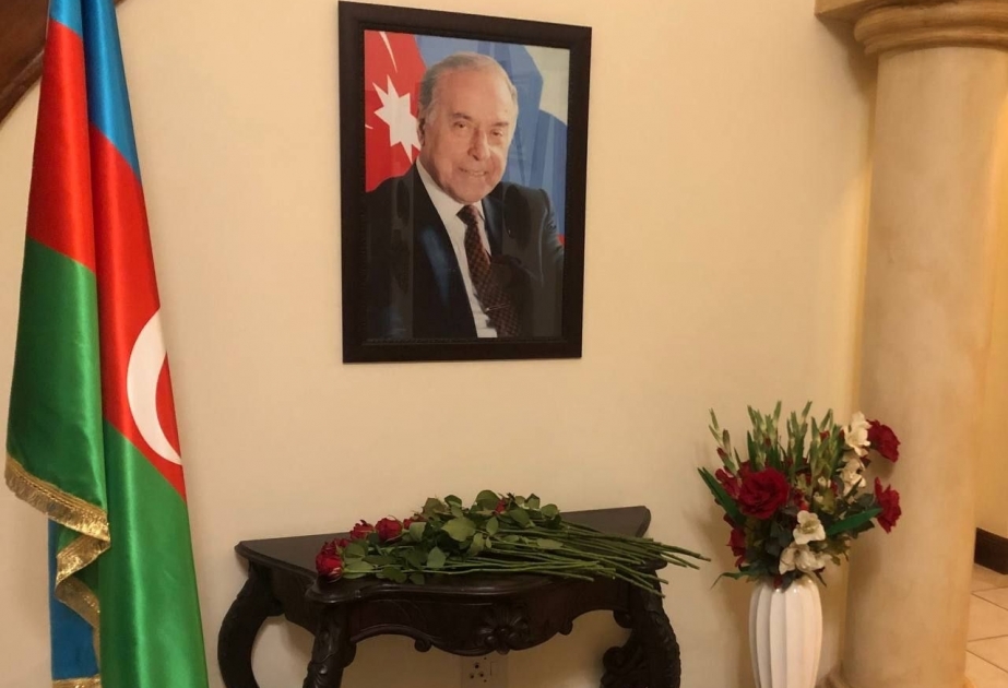 Pretoriyada Ulu Öndər Heydər Əliyevin anım mərasimi keçirilib