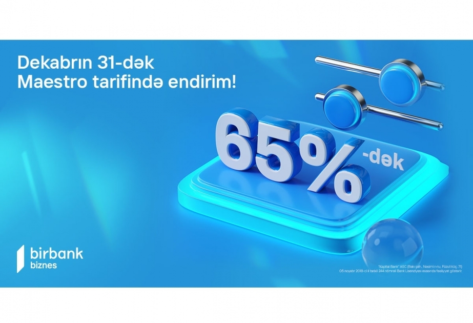 ®  “Maestro” tariff provides business owners with a discount of up to 65%