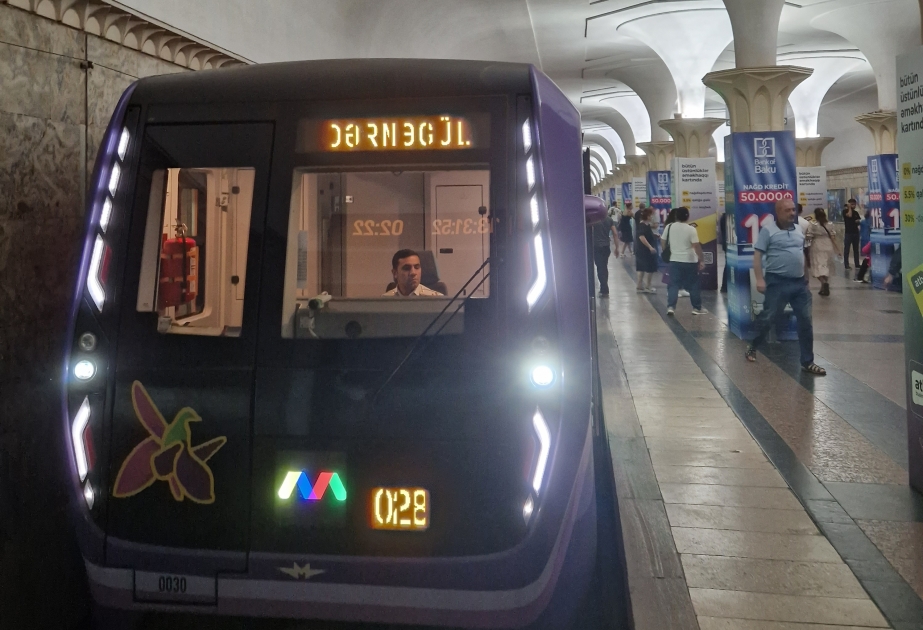 Sabah Bakı metrosunun bütün stansiyalarında iş rejimi 1 saat uzadılır