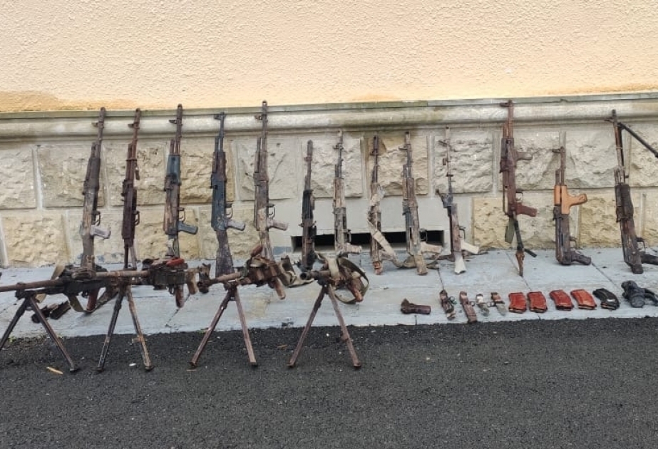 В Физули обнаружены оружие и боеприпасы