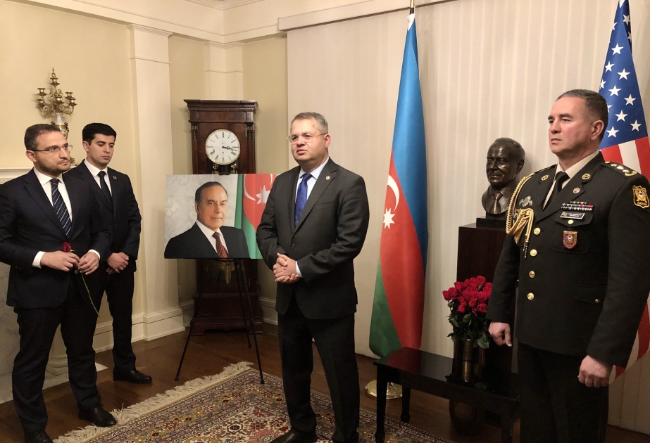 Azerbaijani Embassy in Washington hosts event to commemorate Azerbaijan’s National Leader Heydar Aliyev