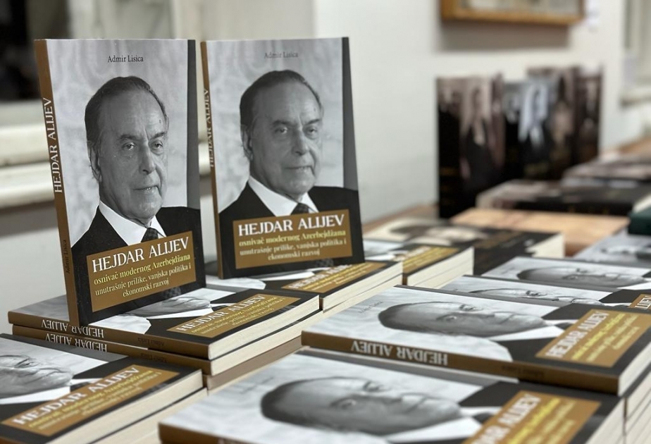 Bosniya və Herseqovinada Ümummilli Lider Heydər Əliyevlə bağlı kitabın təqdimatı olub