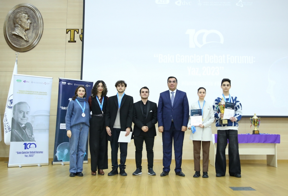 “Bakı Gənclər Debat Forumu: 2023” layihəsinin final və mükafatlandırma mərasimi keçirilib