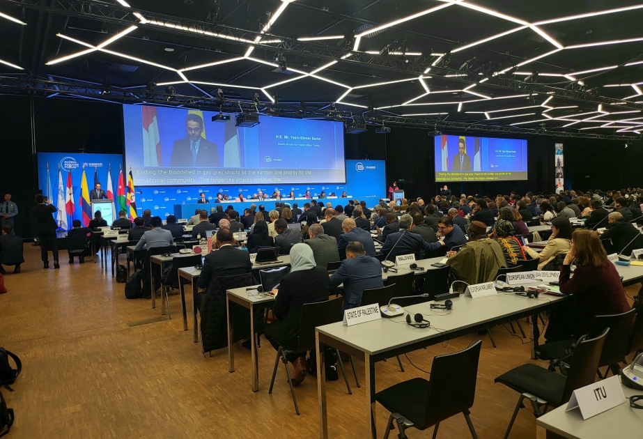 Western Azerbaijan Community delegate takes center stage at Global Refugee Forum 2023