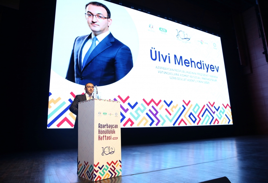 Ülvi Mehdiyev: Növbəti çağırış könüllülərin işğaldan azad edilmiş ərazilərdə dövlətin gördüyü işlərə dəstək ifadə etməsidir