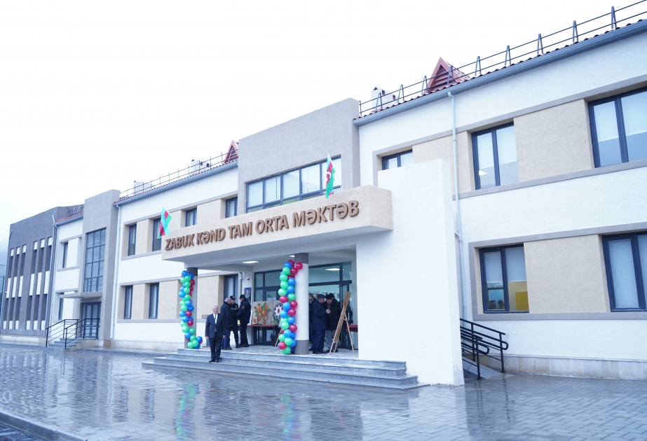 Se inaugura de nuevo la escuela en la aldea de Zabukh