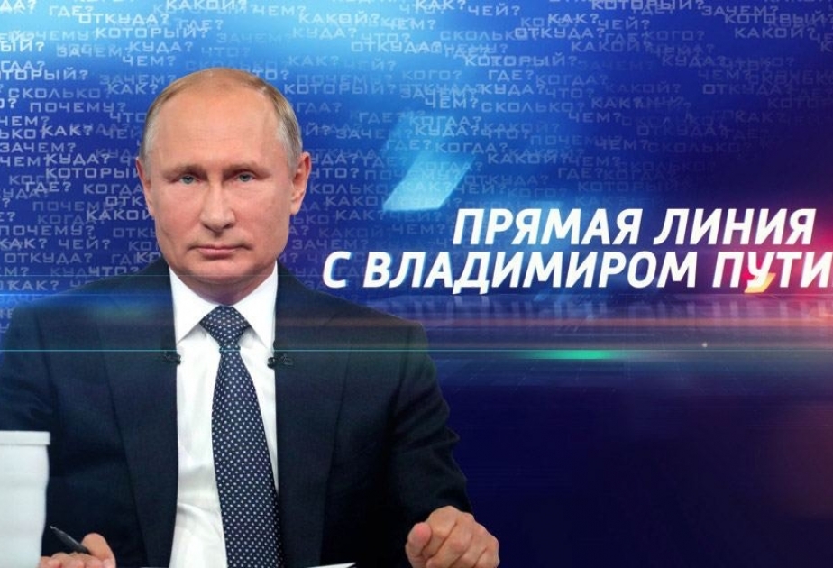 “Vladimir Putinlə ilin yekunları” proqramı start götürüb