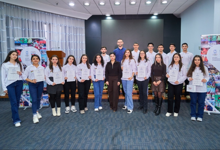 Milli Olimpiya Komitəsində keçirilən “İdman inzibatçılıq kursu” başa çatıb