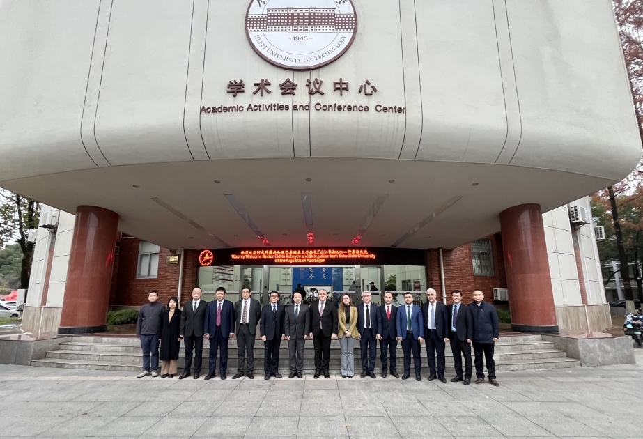BDU və Çinin Hefei Texnologiya Universiteti arasında anlaşma memorandumu imzalanıb
