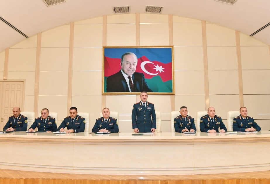 DSX-nin cari ildə xidməti-döyüş fəaliyyətinin yekunlarına dair hesabat müşavirəsi keçirilib VİDEO