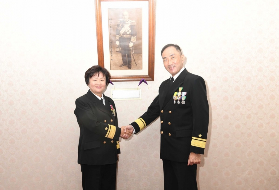 Yaponiya tarixində ilk dəfə qadına admiral rütbəsi verilib
