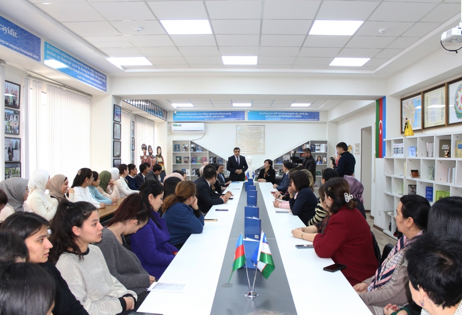 Daşkənd Dövlət Şərqşünaslıq Universitetində Heydər Əliyev adına Azərbaycanşünaslıq Mərkəzinin açılışı olub