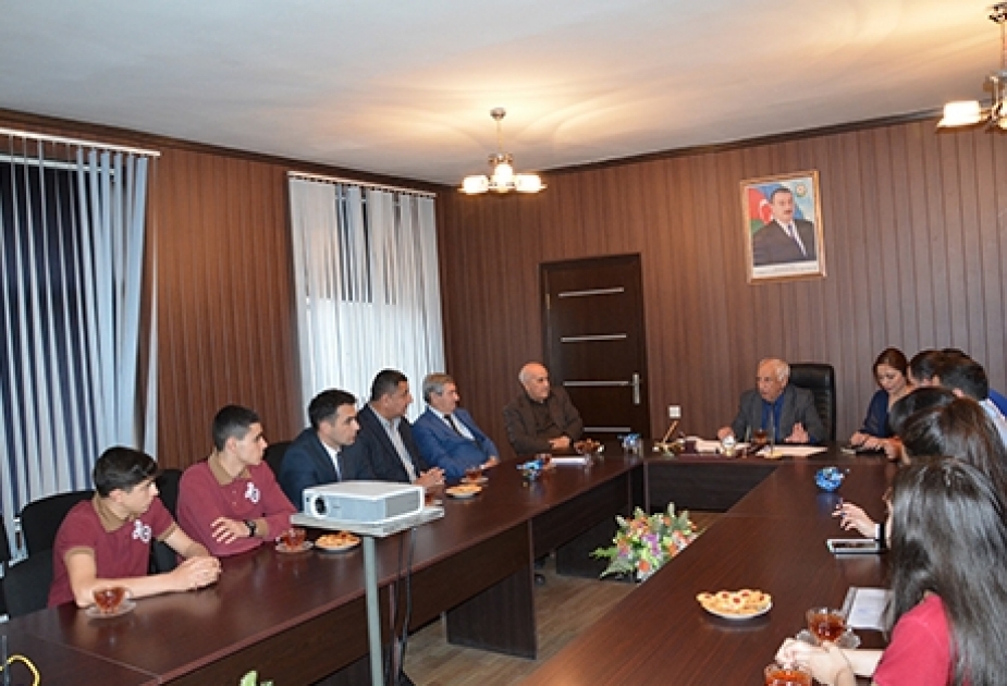 Biləsuvar Bağça-Məktəb-Lisey Kompleksinin kollektivi RPİ-də aparılan elmi tədqiqatlarla tanış olub
