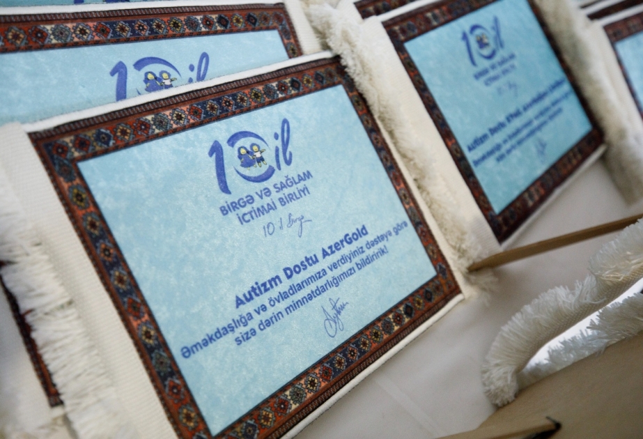“AzerGold” “Autizm dostu” mükafatına layiq görülüb