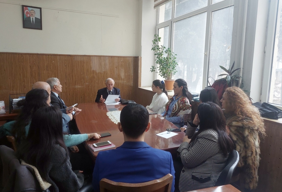 BDU-da qədim türk əlifbasının oxunmasının 130 illiyinə həsr olunmuş elmi seminar
