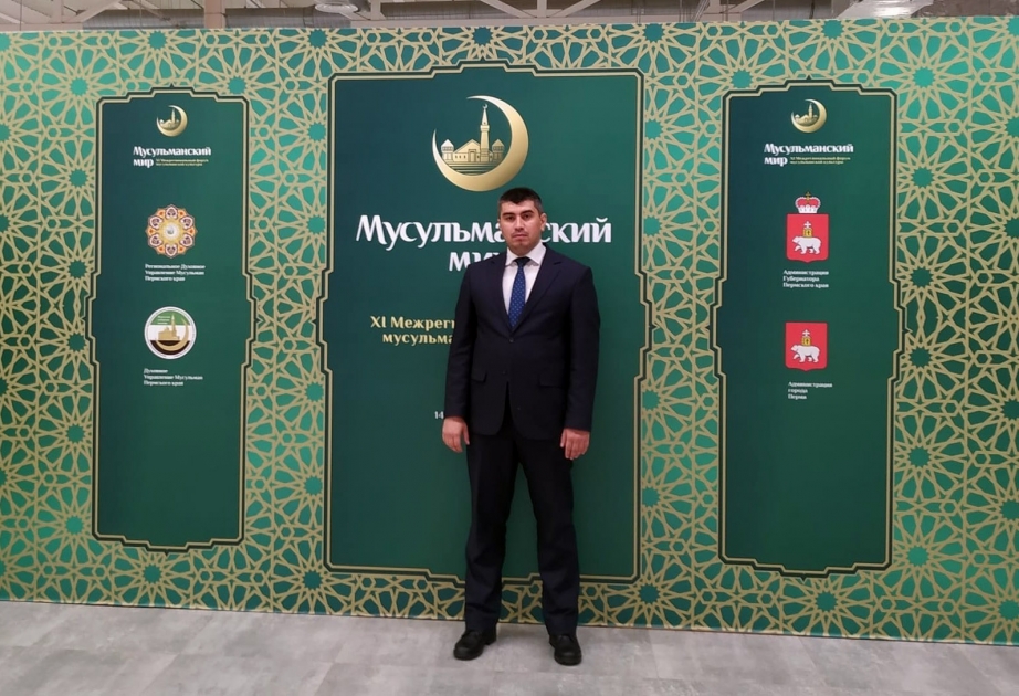 Şərqşünas alim Permdə XI Müsəlman Dünyası Forumunda məruzə edib