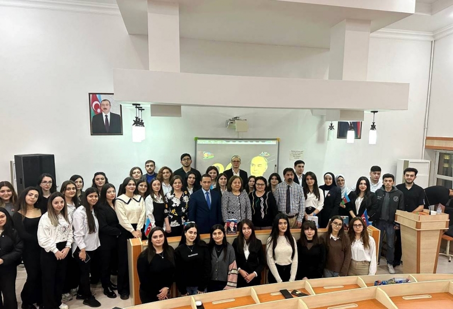 ADPU-da Ümummilli Lider Heydər Əliyevin 100 illiyinə həsr olunan tədbir keçirilib