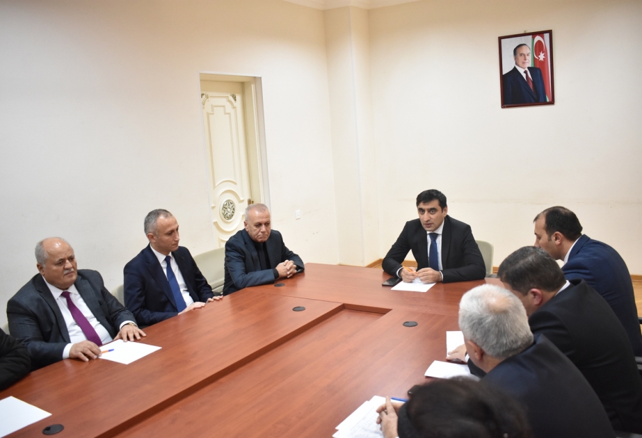 Aqrar Xidmətlər Agentliyinin sədri tabeli qurumların fəaliyyəti ilə tanış olub