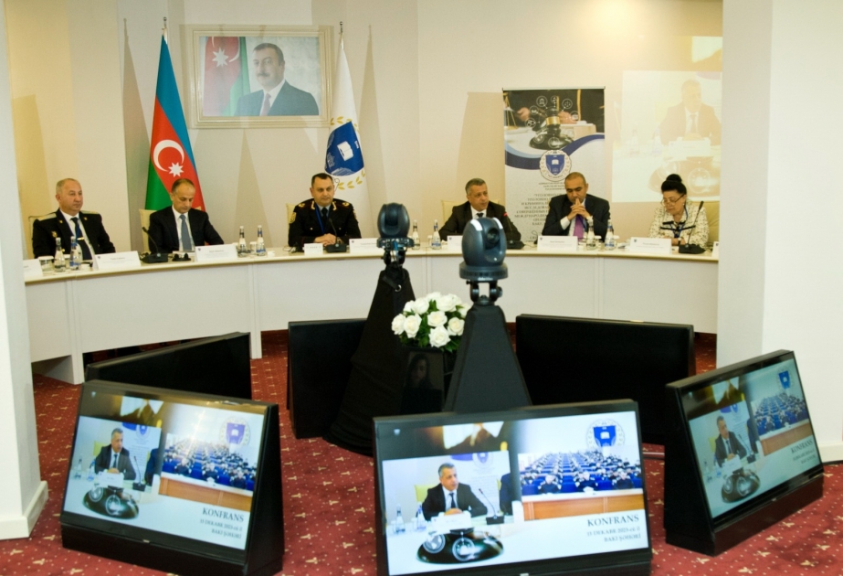 Polis Akademiyasında mülkiyyət əleyhinə törədilən cinayətlərin tədqiqi mövzusunda beynəlxalq konfrans keçirilib VİDEO