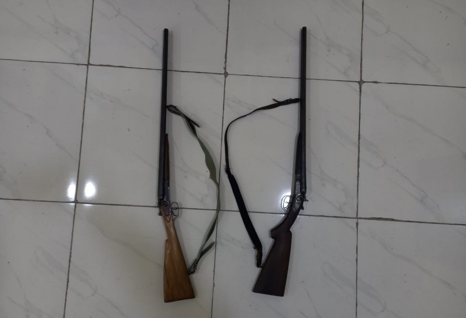 Göyçayda vətəndaşlardan odlu silahlar götürülüb