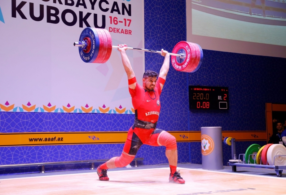 Ağırlıqqaldırma üzrə Azərbaycan Kuboku başa çatıb