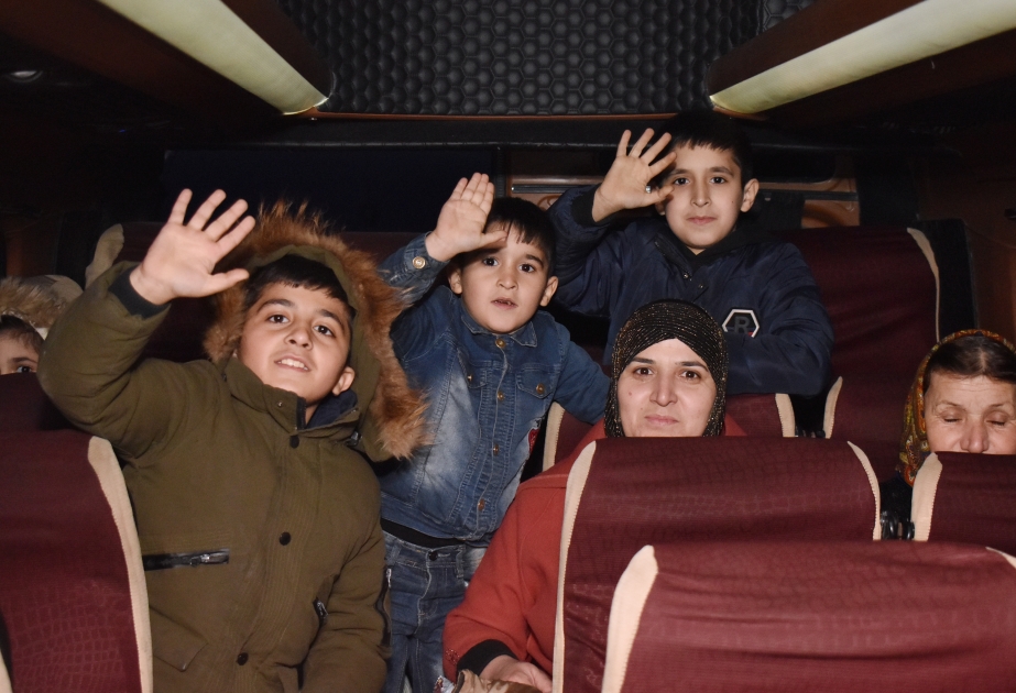 Füzuli şəhərinə növbəti köç karvanı yola düşüb VİDEO