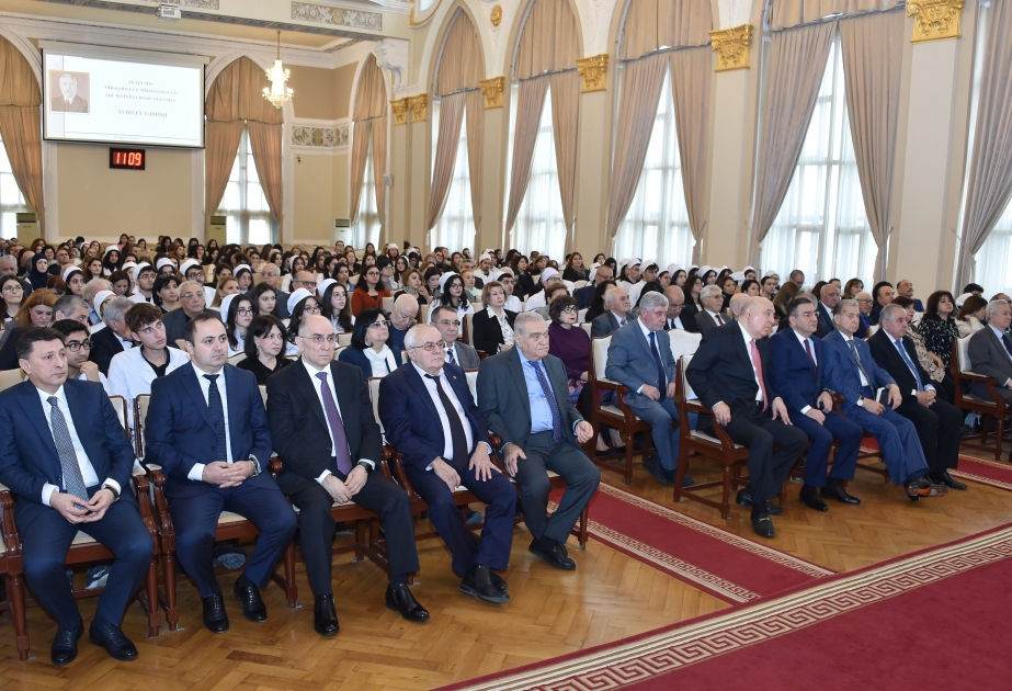 Akademik Mirəsədulla Mirqasımovun 140 illik yubileyinə həsr edilən elmi konfrans keçirilib