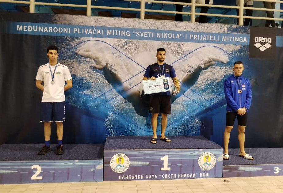 Azərbaycan üzgüçüləri Serbiyada 7 medal qazanıblar