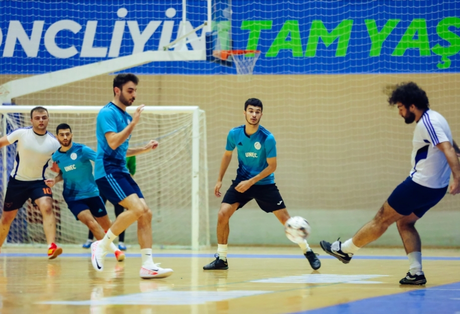 Futzal üzrə Azərbaycan Tələbə Liqasında I dövrəyə yekun vurulub