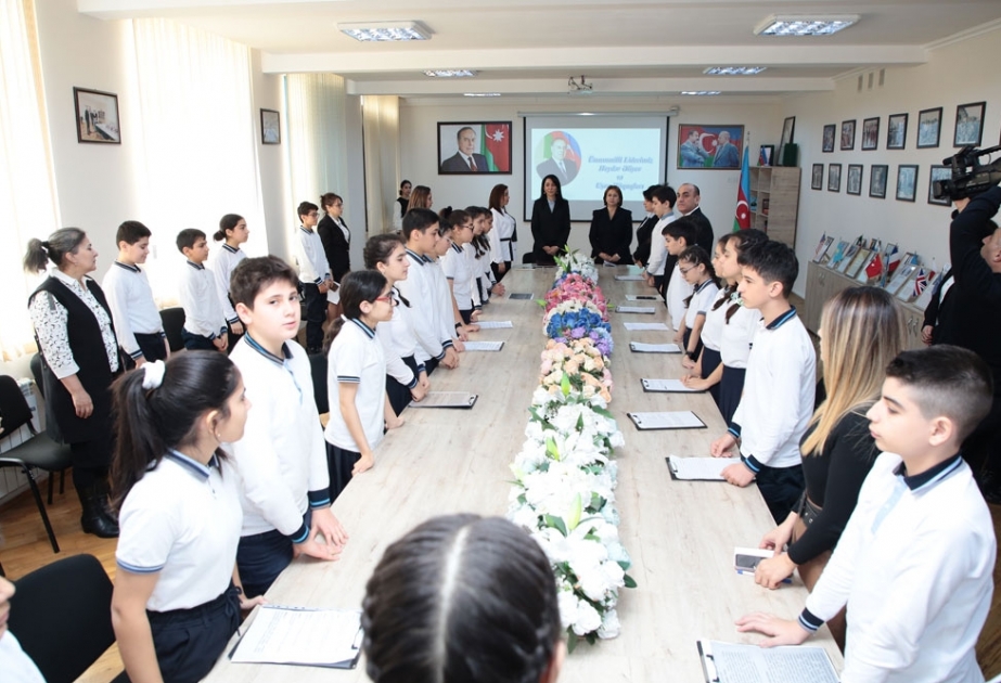 “Heydər Əliyev və uşaq hüquqları” - məktəbdə tədbir
