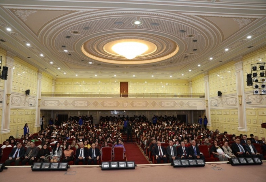 BDU-da Ümummilli Lider Heydər Əliyevin 100 illik yubileyinə həsr olunmuş tədbir