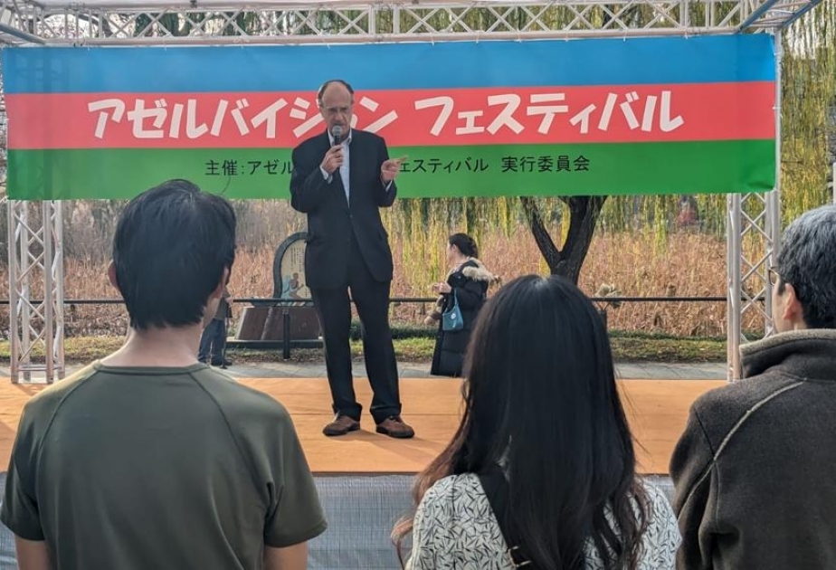 Tokionun Ueno parkında “Azərbaycan festivalı” təşkil edilib