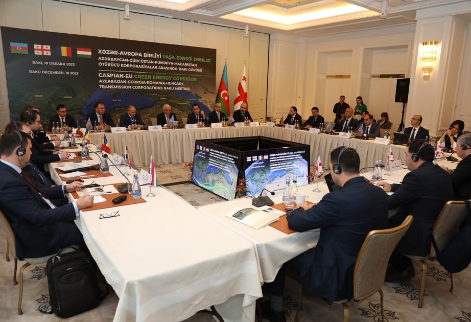 Baku hosts international event as part of “Caspian EU Green Energy Corridor” project