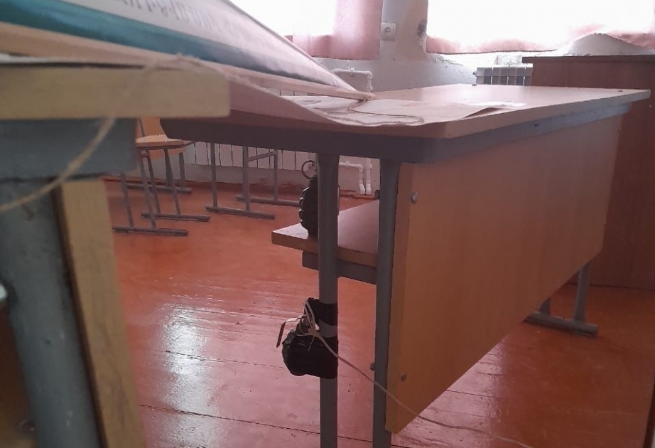 В Ходжавендском районе в школе обнаружено взрывное устройство