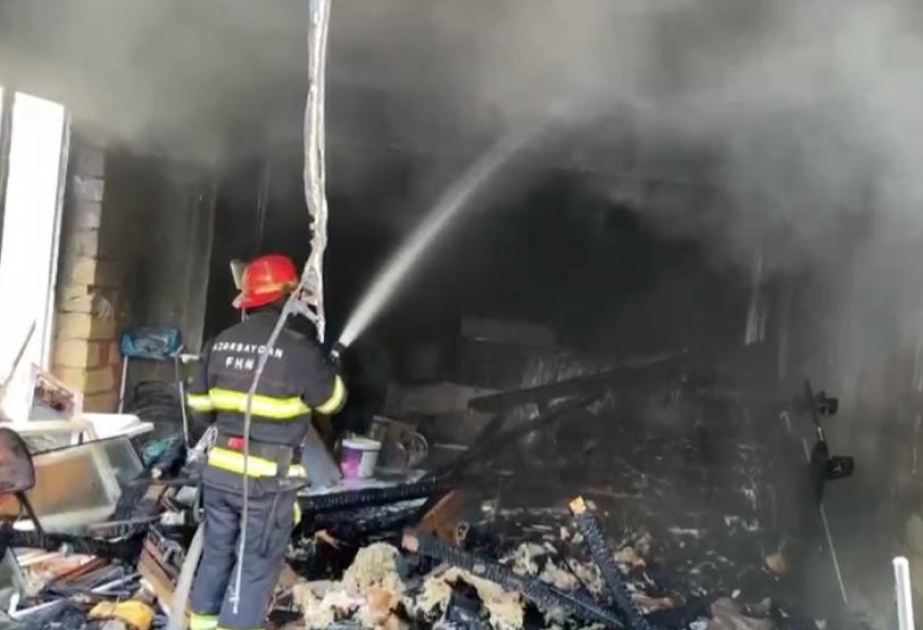 Yasamal rayonunda yaşayış binasında baş verən yanğın söndürülüb YENİLƏNİB