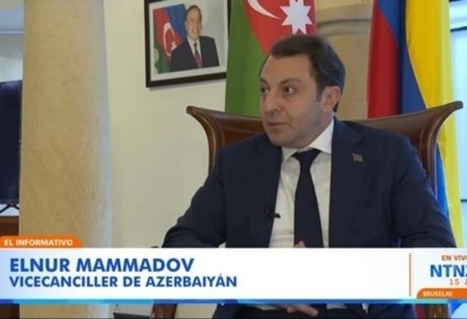 Colombian TV Channel broadcast interview with Azerbaijan’s Deputy FM