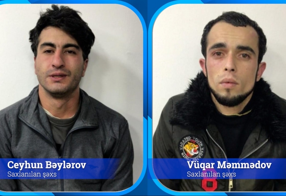 Yasamal rayonunda soyğunçuluq edən Sumqayıt şəhər sakinləri saxlanılıblar VİDEO
